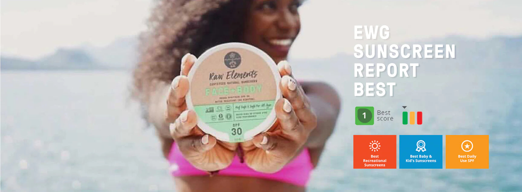 EWG GUIDE TO SUNSCREENS BEST SELECTION RAW ELEMENTS EUROPE