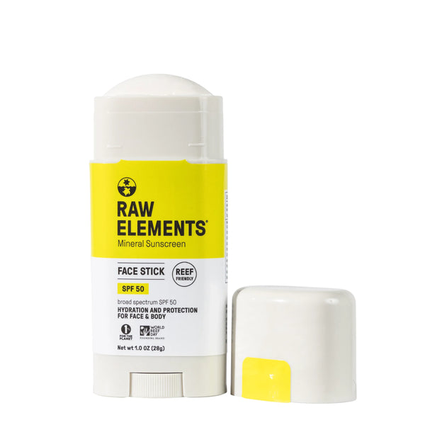 RAW ELEMENTS SPF50 STICK All natural mineral organic sunscreen
